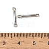 Non-Tarnish 304 Stainless Steel Links X-STAS-Q323-05A-P-3