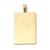 201 Stainless Steel Pendant STAS-B033-01G-17-2