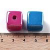 Opaque Acrylic Beads X-OACR-Z017-07B-3