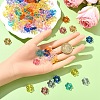 150Pcs Transparent Acrylic Bead Frame TACR-YW0003-21-3