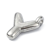 Anti-Tarnish 304 Stainless Steel Pendants STAS-U033-02P-Y-2