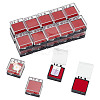 Plastic Box with Flocking Blister CON-WH0106-11C-1