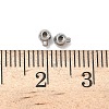 304 Stainless Steel Crimp Beads X-STAS-G361-02P-3