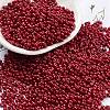 Baking Paint Glass Seed Beads SEED-A033-04Q-1