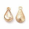 Faceted Glass Rhinestone Pendants FIND-G049-01G-04-1