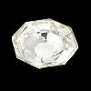 Faceted Glass Rhinestone Cabochons GGLA-C032-05G-2