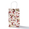 Christmas Theme Kraft Paper Gift Bags LS-CARB-L009-A02-2