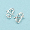 925 Sterling Silver Hook and S-Hook Clasps STER-K175-04S-3