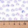 Baking Paint Transparent Glass Beads DGLA-T004-07F-4