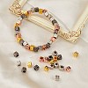 400Pcs 4 Style CCB Plastic Beads CCB-YW0001-06-6