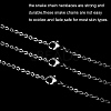 304 Stainless Steel Necklace STAS-J023-02P-5