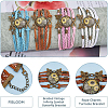 4Pcs 4 Colors PU Leather Cord Multi-strand Bracelets Set BJEW-FI0001-06-4