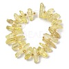 Natural Quartz Crystal Beads Strands G-F800-C18-2
