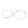 Adjustable Ion Plating(IP) 304 Stainless Steel Expandable Bangle Making BJEW-L604-09M-2