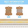 4 Yards 2 Colors Brass Rhinestone Strass Chains CHC-CD0001-04-3