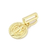 Brass Slide Charms KK-D317-118G-2