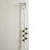 Cotton Handwoven Dog Hanging Doorbell with 6 Extra Loud Bells for Dog Potty Training PW-WG8A03F-01-1