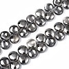 Electroplate Glass Beads Strand EGLA-S188-27-A02-1