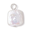 Natural Keshi Pearl Pendants PALLOY-JF04242-02-3