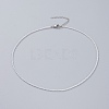 Cubic Zirconia Beaded Necklaces NJEW-JN02618-04-1