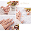 6 Style Resin 3D Nail Art Cabochons MRMJ-BY0001-01-6