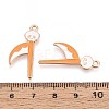 Halloween Theme Alloy Enamel Pendants ENAM-T022-54G-09-3