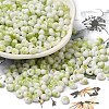Baking Paint Glass Seed Beads SEED-F006-01A-07-1