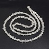 Chips Natural Quartz Crystal Beads Strands G-N0164-30-3