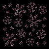 Snowflake Pattern Hotfix Rhinestones DIY-WH0430-205E-1