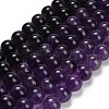 Natural Amethyst Beads Strands G-S033-A01-16mm-2