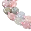 Natural Morganite Beads Strands G-B094-A22-01-3