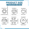 300Pcs 6 Styles DIY Beads Kits DIY-ME0001-12-2