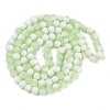 Frosted Crackle Glass Beads X1-GLAA-U001-6mm-M09-3