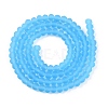 Transparent Glass Beads Strands EGLA-A044-T4mm-MD08-3