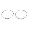 304 Stainless Steel Huggie Hoop Earrings EJEW-L256-02H-P-1