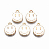 Alloy Enamel Charms X-ENAM-S121-165G-RS-1