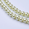 Glass Pearl Beads Strands HY-8D-B04-2