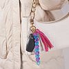 Chain Link Wristlet Keychain HJEW-SW00014-04-7