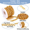 9.84 Feet Brass Faceted Curb Chains CHC-TA0001-31-4