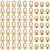 80Pcs Brass Bead Tips KK-BBC0023-37-1