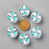 Transparent Enamel Acrylic Beads LS-TACR-S155-005B-3