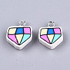 Handmade Polymer Clay Pendants CLAY-T016-77-2