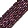Natural Ruby Beads Strands G-C181-B06-03-01-2