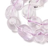 Natural Amethyst Beads Strands G-G160-B03-01-4