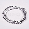 Electroplate Non-magnetic Synthetic Hematite Beads Strands G-J173-6x6mm-02-2