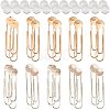  DIY Blank Dome Safety Pin Brooch Making Kit FIND-NB0003-02-1