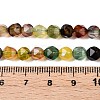 Natural Agate(Dyed) Beads Strands G-T138-221B-5