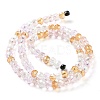 Glass Beads Strands EGLA-A034-M6mm-23-5
