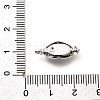 Oval Rack Plating Brass Box Clasps KK-S508-13P-3