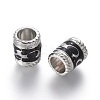 Enamel Alloy European Beads LS-EA8640-2-1
